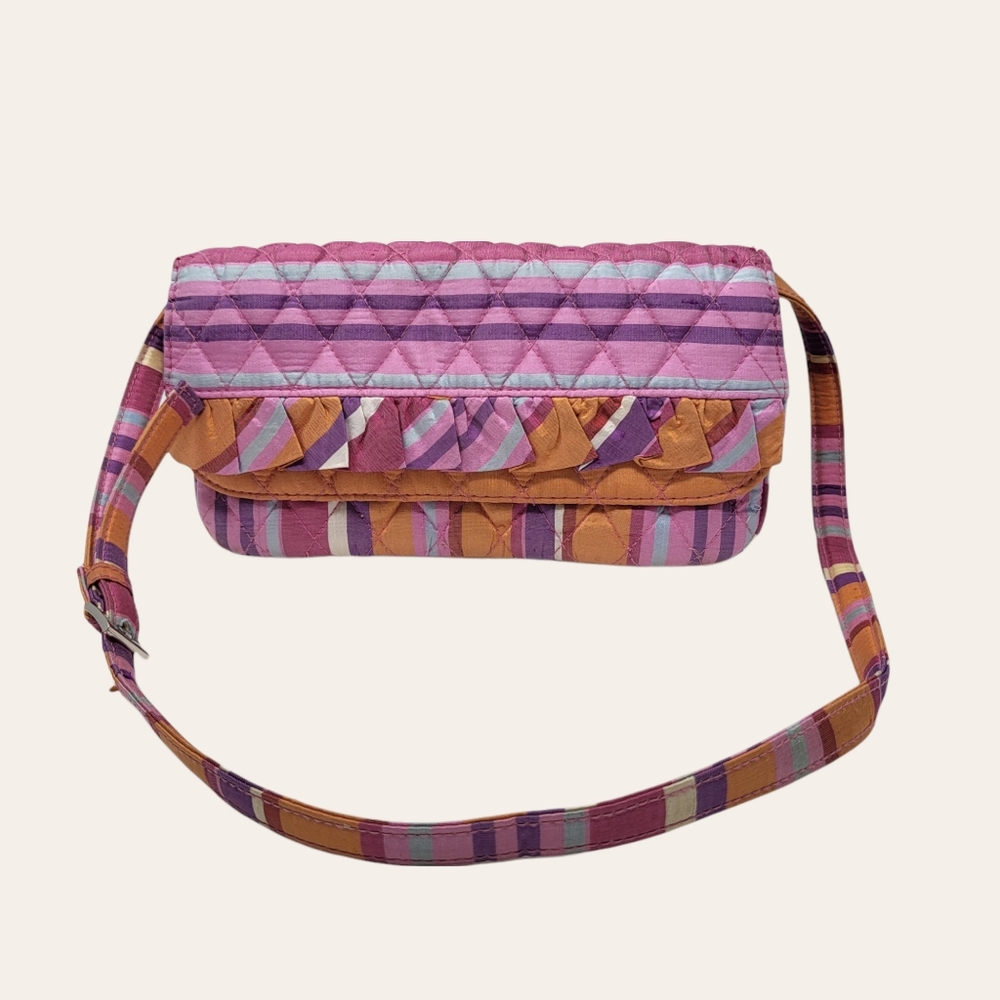Vintage Vera Bradley Women Silk Shoulder Bag.